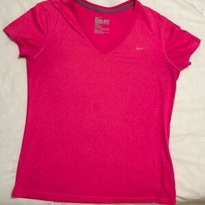 Nike Dri-fit women’s pink top
